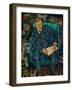 Portrait Dr. Hugo Koller, 1919-Egon Schiele-Framed Giclee Print