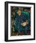 Portrait Dr. Hugo Koller, 1919-Egon Schiele-Framed Giclee Print