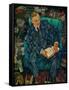 Portrait Dr. Hugo Koller, 1919-Egon Schiele-Framed Stretched Canvas