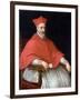 Portrait Du Cardinal Giovanni Delfino (1545-1622) - Peinture De Leandro Bassano (1557-1622), Huile-Leandro Da Ponte Bassano-Framed Giclee Print