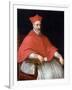 Portrait Du Cardinal Giovanni Delfino (1545-1622) - Peinture De Leandro Bassano (1557-1622), Huile-Leandro Da Ponte Bassano-Framed Giclee Print