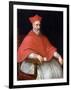 Portrait Du Cardinal Giovanni Delfino (1545-1622) - Peinture De Leandro Bassano (1557-1622), Huile-Leandro Da Ponte Bassano-Framed Giclee Print