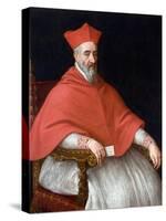Portrait Du Cardinal Giovanni Delfino (1545-1622) - Peinture De Leandro Bassano (1557-1622), Huile-Leandro Da Ponte Bassano-Stretched Canvas