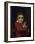 Portrait du Docteur Delzeuze enfant-Jacques-Louis David-Framed Giclee Print