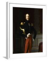 Portrait du Ferdinand Philippe, duc d'Orléans (1810-1842)-Jean-Auguste-Dominique Ingres-Framed Giclee Print