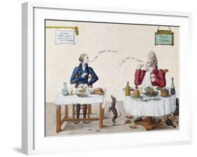 Portrait du gourmand-null-Framed Giclee Print