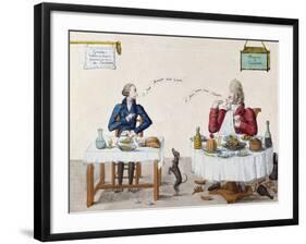 Portrait du gourmand-null-Framed Giclee Print