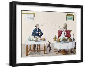 Portrait du gourmand-null-Framed Giclee Print