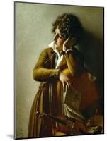 Portrait du jeune Romainville Trioson. Canvas, 73 x 59 R. F. 1991-13.-Anne-Louis Girodet de Roussy-Trioson-Mounted Giclee Print
