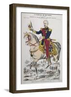 Portrait du maréchal Mac-Mahon (1808-1898)-null-Framed Giclee Print