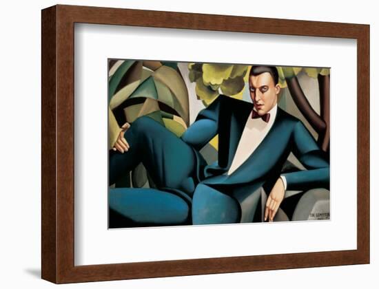 Portrait du Marquis d'Afflitto-Tamara de Lempicka-Framed Premium Giclee Print