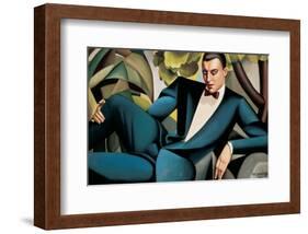 Portrait du Marquis d'Afflitto-Tamara de Lempicka-Framed Premium Giclee Print