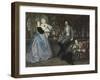 Portrait du marquis et de la marquise de Miramon et de leurs enfants-James Tissot-Framed Giclee Print