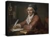 Portrait du médecin Alphonse Leroy-Jacques-Louis David-Stretched Canvas