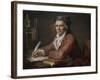 Portrait du médecin Alphonse Leroy-Jacques-Louis David-Framed Giclee Print