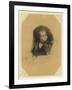 Portrait du peintre Antoine Alphonse Montfort-Paul Delaroche-Framed Giclee Print