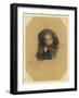 Portrait du peintre Antoine Alphonse Montfort-Paul Delaroche-Framed Giclee Print