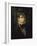 Portrait du peintre Jean Dominique Ingres, jeune-Jacques-Louis David-Framed Giclee Print