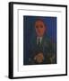 Portrait Du Poète François Berthault-Raoul Dufy-Framed Premium Giclee Print