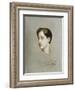 Portrait du Prince Impérial exécuté à Saint-Cloud le 27 juillet 1870.-Jules Joseph Lefebvre-Framed Giclee Print