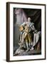 Portrait Du Roi George III (1738-1820) Roi D'angleterre En Tenue De Couronnement  Peinture D'allan-Allan Ramsay-Framed Giclee Print