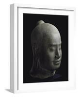 Portrait du roi Jayavarman VII-null-Framed Giclee Print