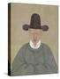 Portrait du vénérable Zhen Zhai-null-Stretched Canvas