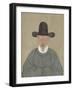 Portrait du vénérable Zhen Zhai-null-Framed Giclee Print