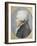 Portrait en buste de profil de Maximilien de Robespierre représenté en costume de député du-Joseph Boze-Framed Giclee Print