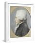 Portrait en buste de profil de Maximilien de Robespierre représenté en costume de député du-Joseph Boze-Framed Giclee Print