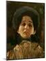 Portrait En Face of a Woman-Gustav Klimt-Mounted Giclee Print