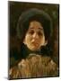 Portrait En Face of a Woman-Gustav Klimt-Mounted Giclee Print