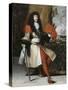 Portrait en pied de Louis XIV (1638-1715), roi de France et de Navarre-Claude Lefebvre-Stretched Canvas