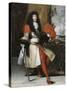 Portrait en pied de Louis XIV (1638-1715), roi de France et de Navarre-Claude Lefebvre-Stretched Canvas