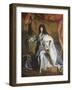 Portrait en pied de Louis XIV âgé de 63 ans en grand costume royal (1638-1715)-Hyacinthe Rigaud-Framed Giclee Print