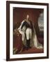 Portrait en pied de Napoléon III-Franz Xaver Winterhalter-Framed Giclee Print