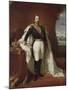 Portrait en pied de Napoléon III-Franz Xaver Winterhalter-Mounted Giclee Print