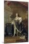 Portrait en pied vers 1723-1729 en grand manteau royal-Jean Baptiste Van Loo-Mounted Giclee Print