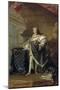 Portrait en pied vers 1723-1729 en grand manteau royal-Jean Baptiste Van Loo-Mounted Giclee Print