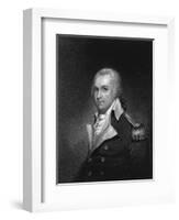 Portrait Engraving of General Henry Lee-null-Framed Giclee Print