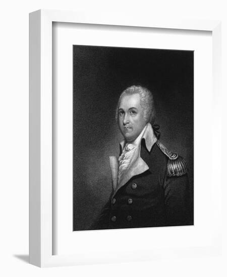 Portrait Engraving of General Henry Lee-null-Framed Giclee Print