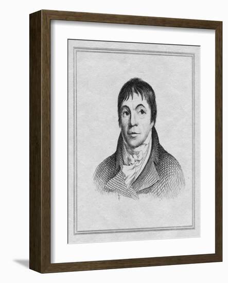 Portrait Engraving of John Phillpot Curran-null-Framed Giclee Print