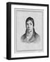 Portrait Engraving of John Phillpot Curran-null-Framed Giclee Print