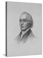 Portrait Engraving of Joseph Story-null-Stretched Canvas