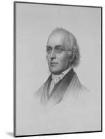 Portrait Engraving of Joseph Story-null-Mounted Giclee Print