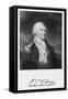 Portrait Engraving of Major General Arthur St. Clair-null-Framed Stretched Canvas