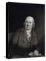 Portrait Engraving of Robert Morris-null-Stretched Canvas