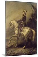 Portrait équestre d'Henri IV à la tête de ses troupes-Ary Scheffer-Mounted Giclee Print