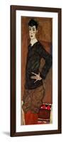 Portrait Erich Lederer, 1912-Egon Schiele-Framed Giclee Print