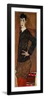 Portrait Erich Lederer, 1912-Egon Schiele-Framed Giclee Print